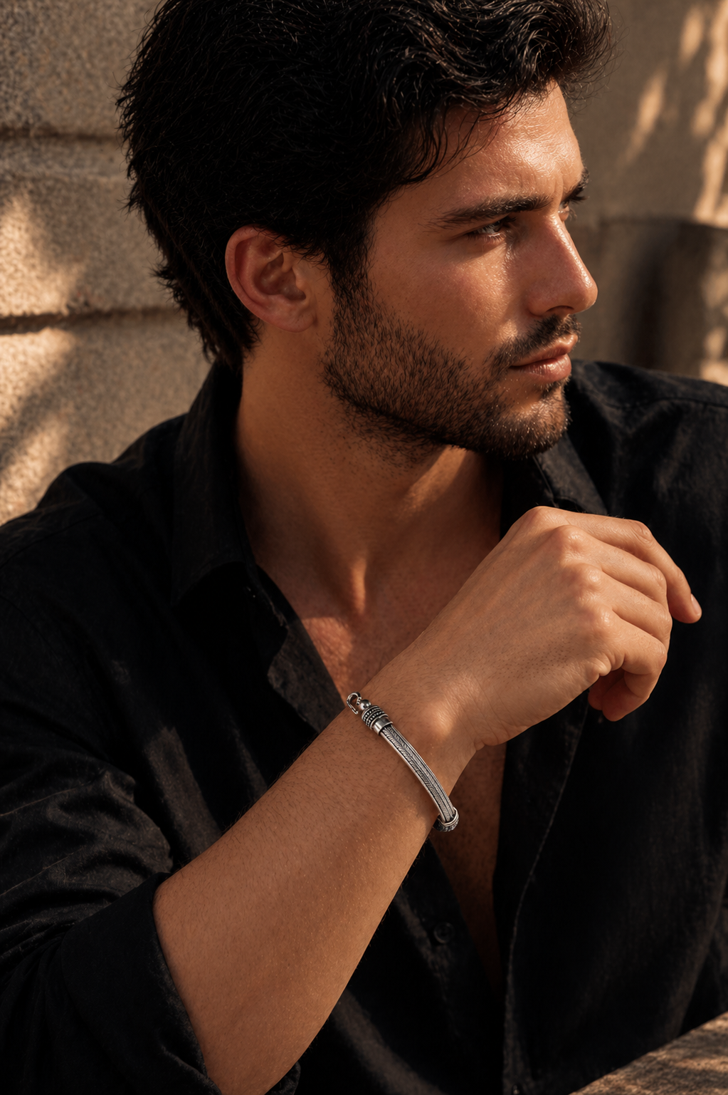 Minimal Rope Silver Bracelet – Clean Everyday Essential