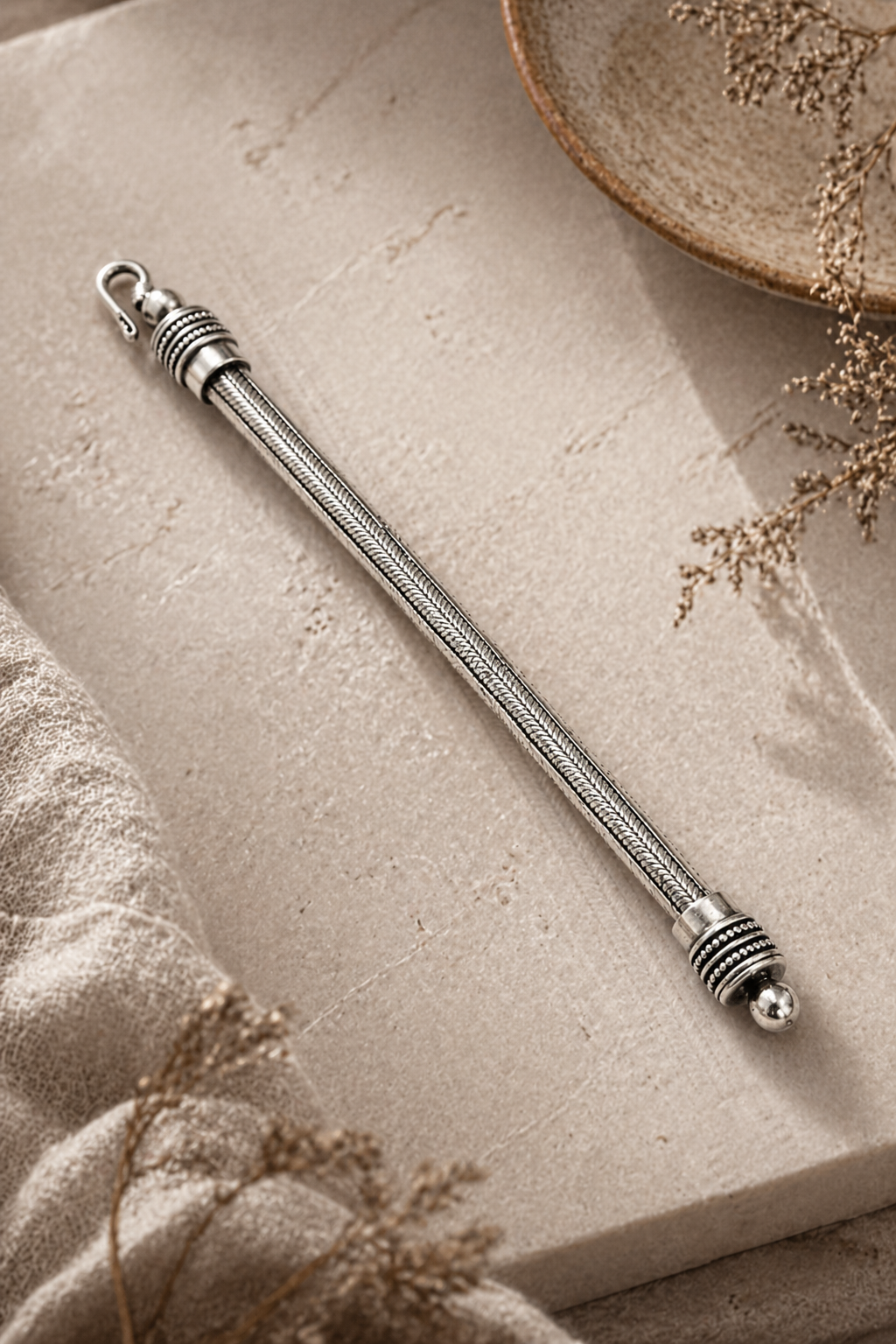 Minimal Rope Silver Bracelet – Clean Everyday Essential