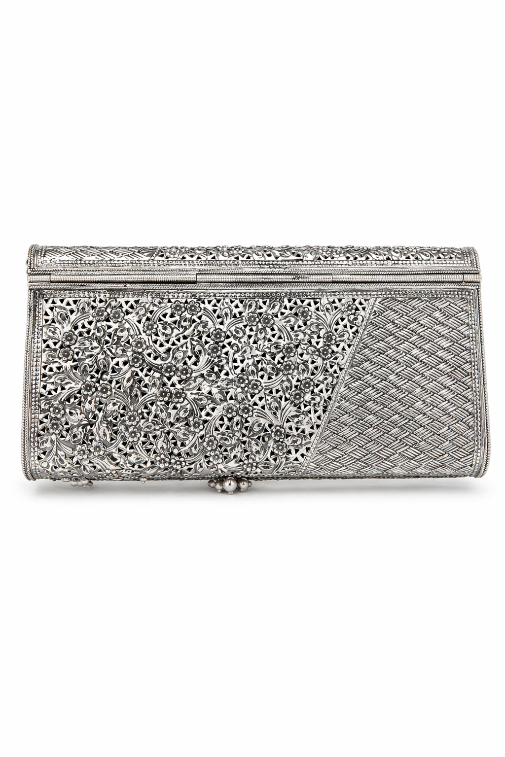 AURELIA SILVER CLUTCH